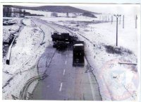 dobové fotografie dopravných nehôd v okrese Lučenec