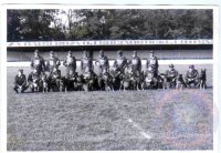 Krajská súťaž psovodov OS ZNB zo  Stredoslovenského kraja – futbalový štadión „STROJÁR“ v Lučenci, rok 1976  