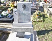 hrobové miesto strážm. Michala Bidelnicu v cintoríne v obci Kalinovo 