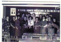 Oslava MDŽ v Lučenci v 80-tych rokoch