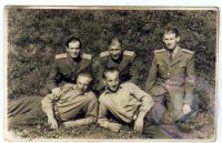 príslušníci oddelenia VB v Šiatorskej Bukovinke v roku 1957